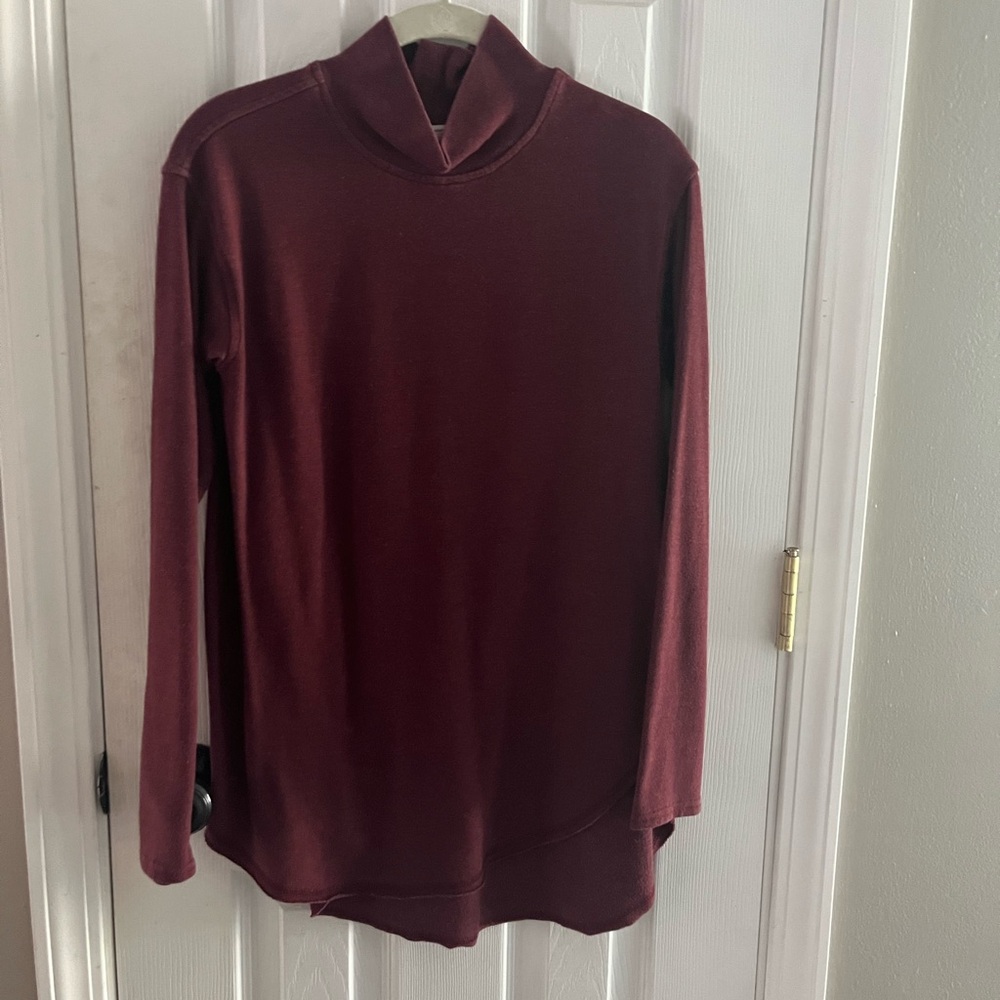 Women’s tunic long sleeve mock neck